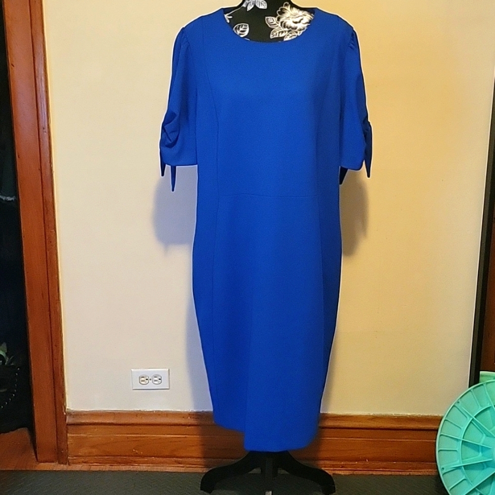 Womens royal blue Calvin Klein dress
